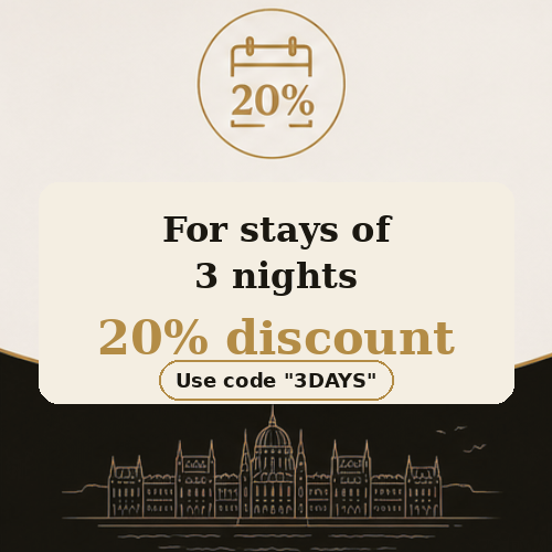 20% discount for stays of three nights
